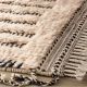 New Beige Colour Moroccon Handmade Wool Rug